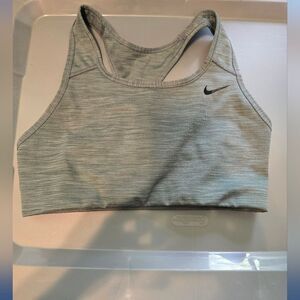 Nike Swoosh Dri-FIT sports bra Size Small Gray